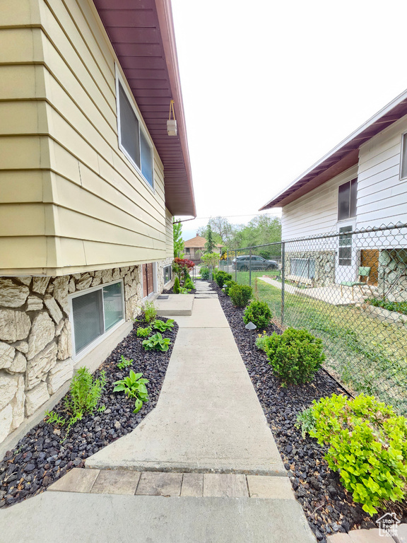 View of property exterior