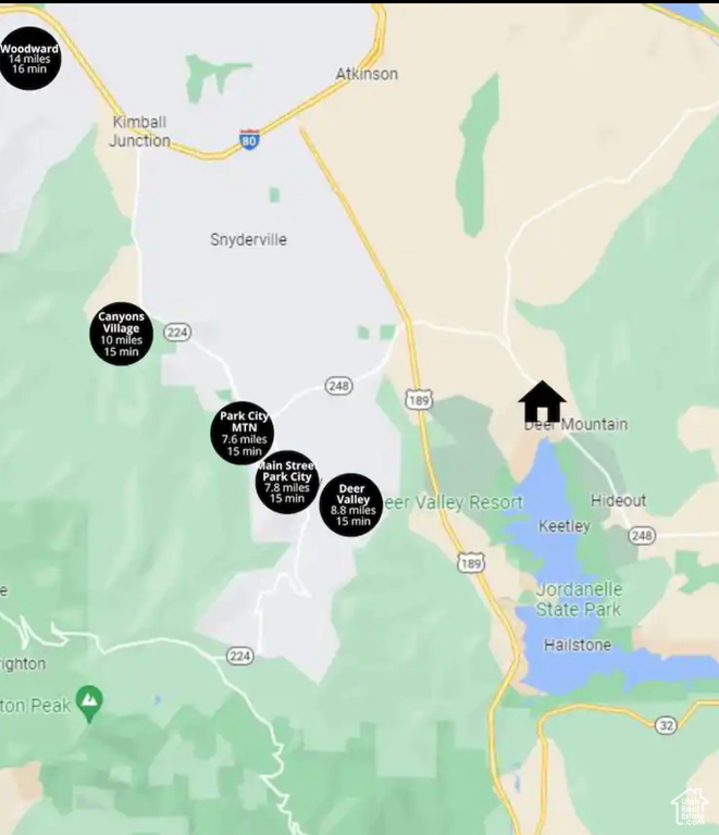 Map of property location