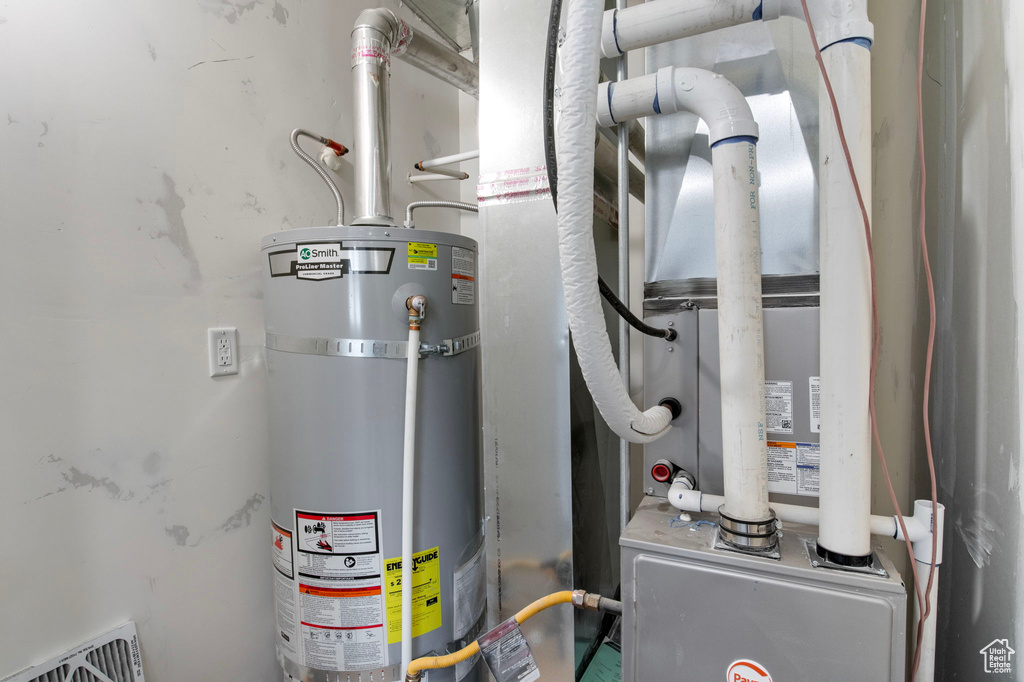 Utilities with secured water heater