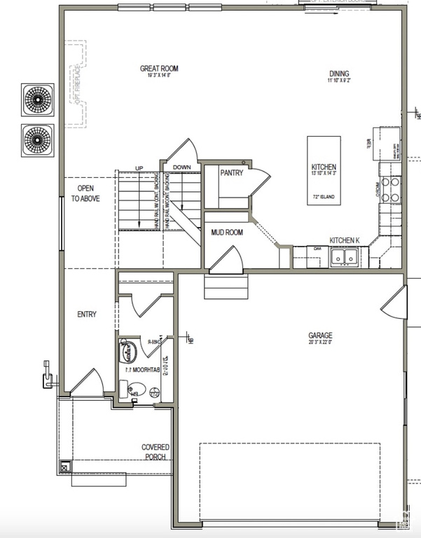 Floor plan / room layout