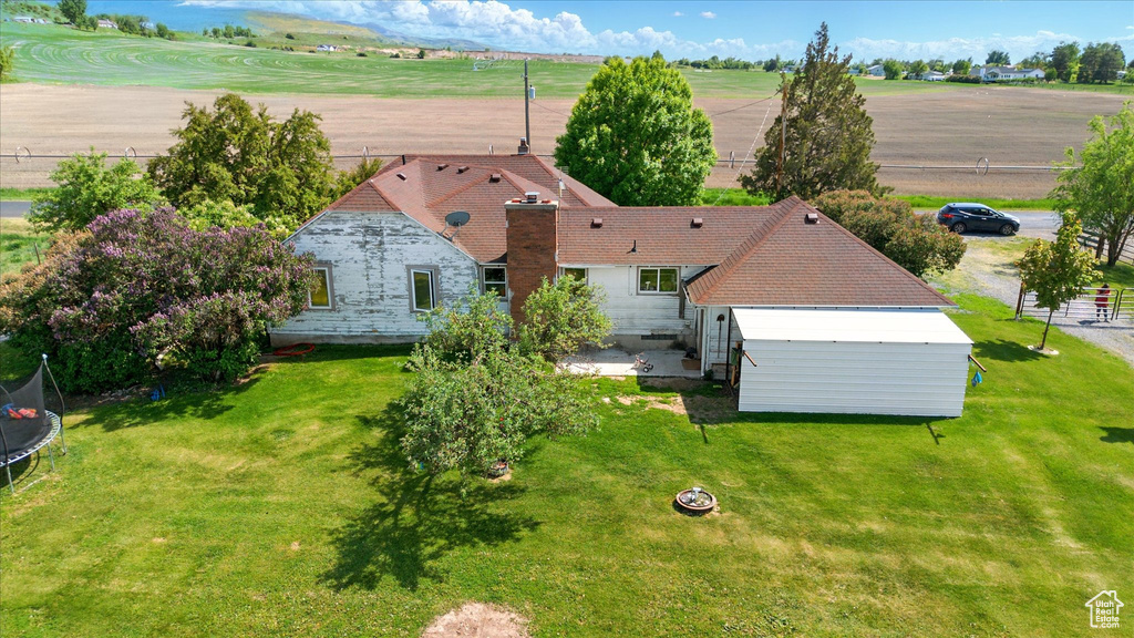 Aerial view of property and surrounding area
