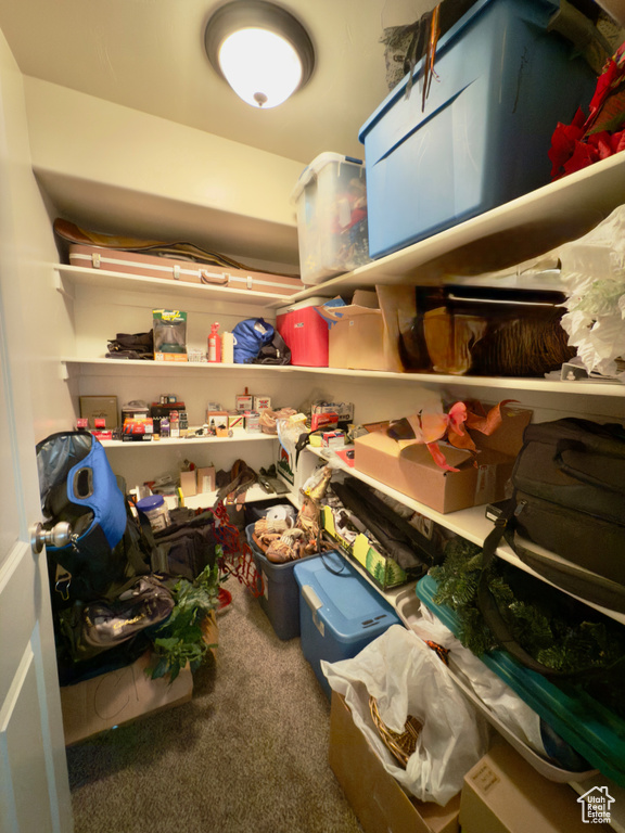 View of storage room
