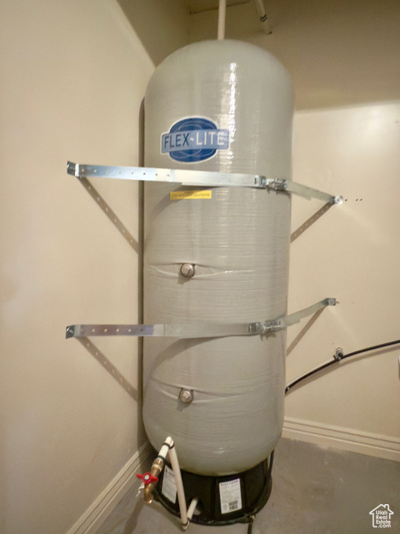 Utility room featuring a central vacuum unit