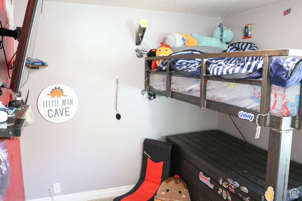 Bedroom featuring baseboards