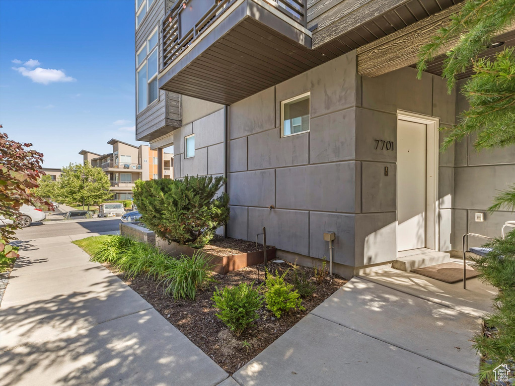 View of property exterior