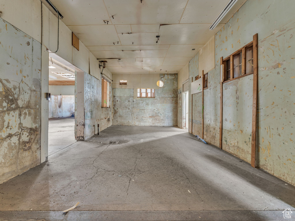 View of basement
