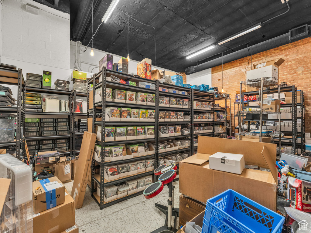 View of storage