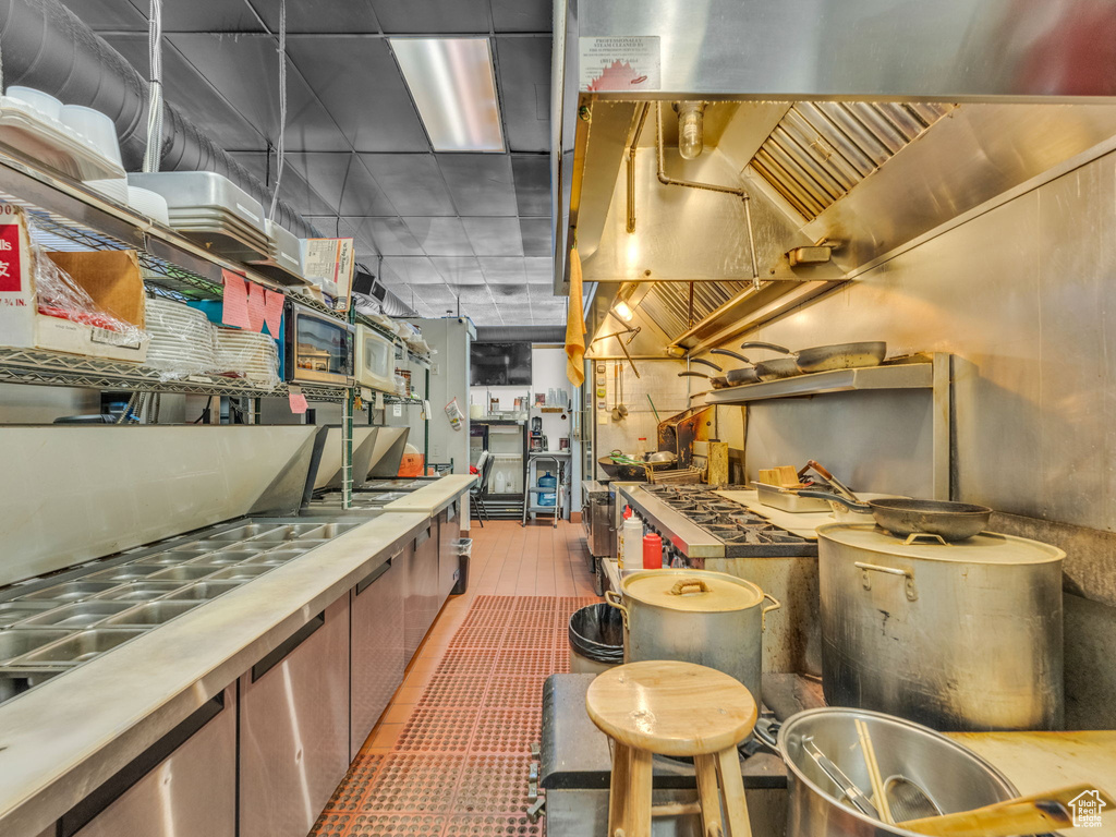 View of kitchen