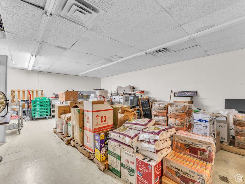 View of storage