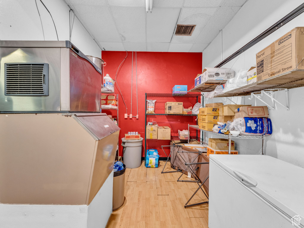 View of storage room