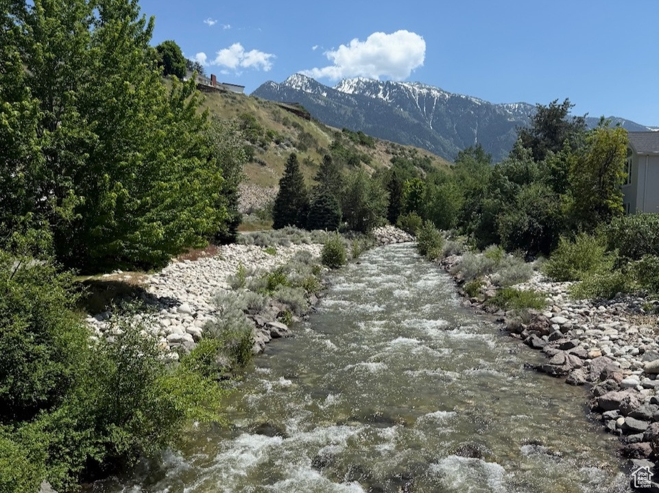 View of mountain backdrop