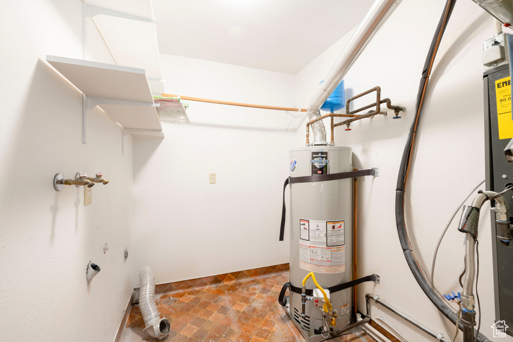 Utilities featuring water heater