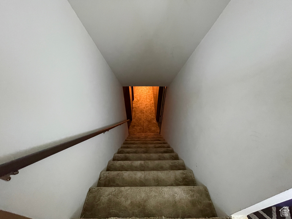 View of stairs