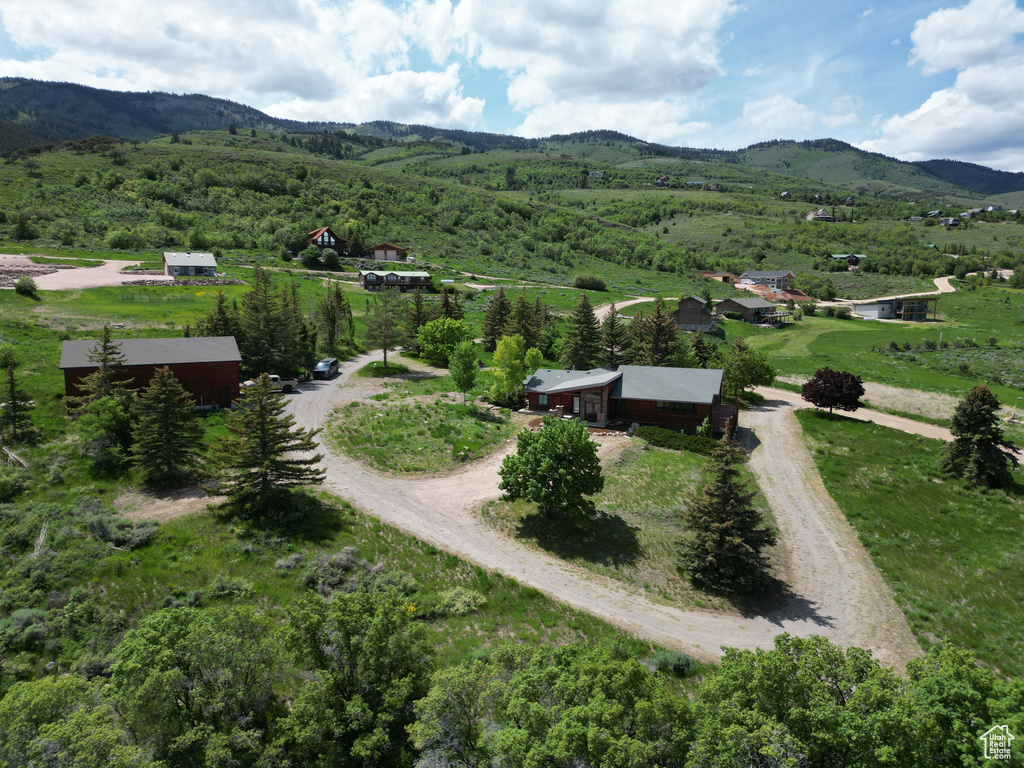 View of rural area featuring a mountainous background