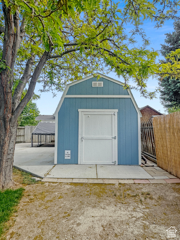 View of shed