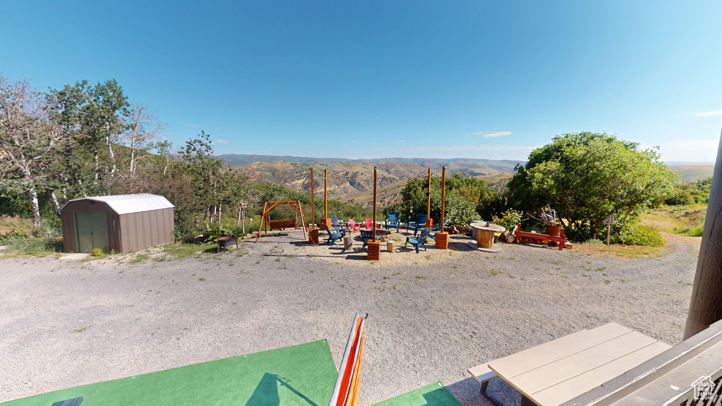 View of yard