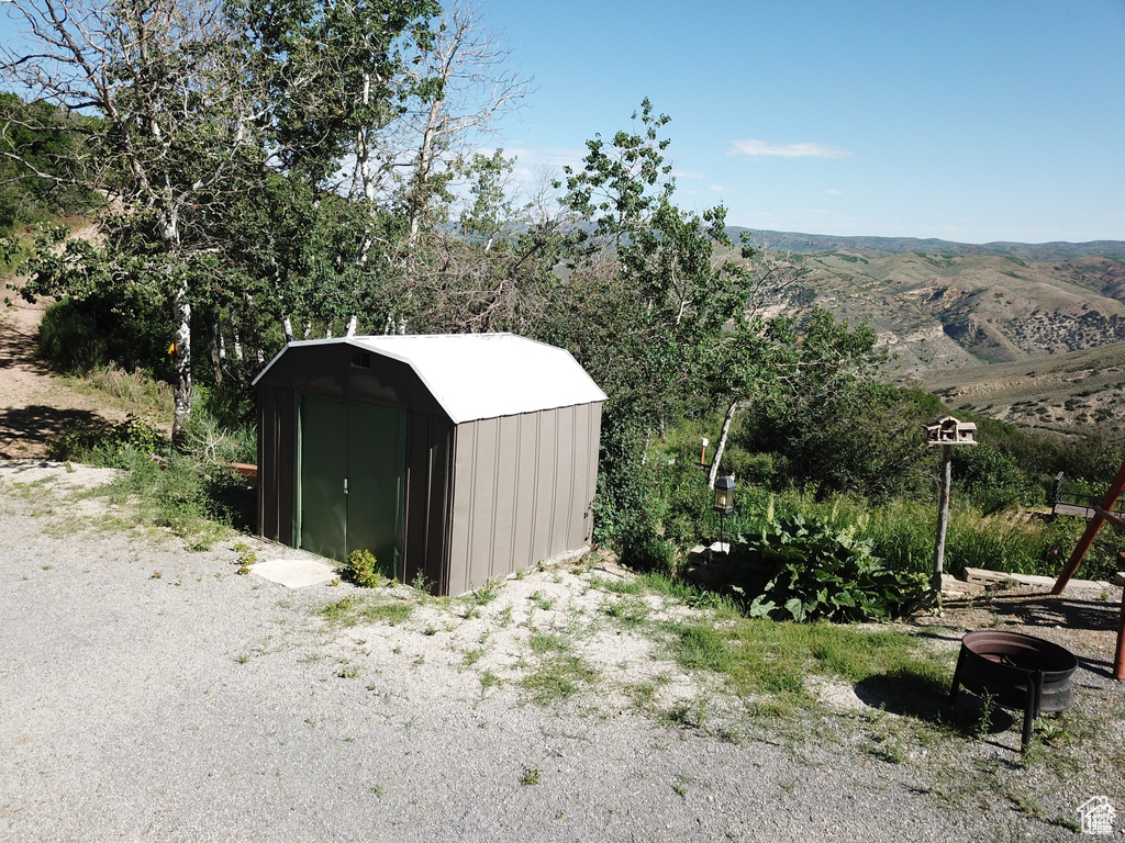 View of shed