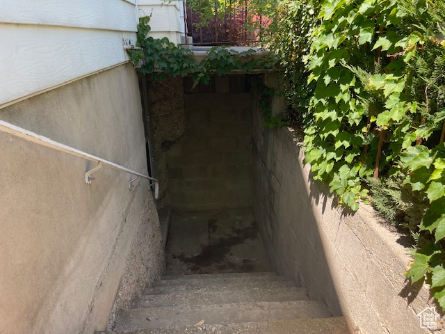 View of staircase