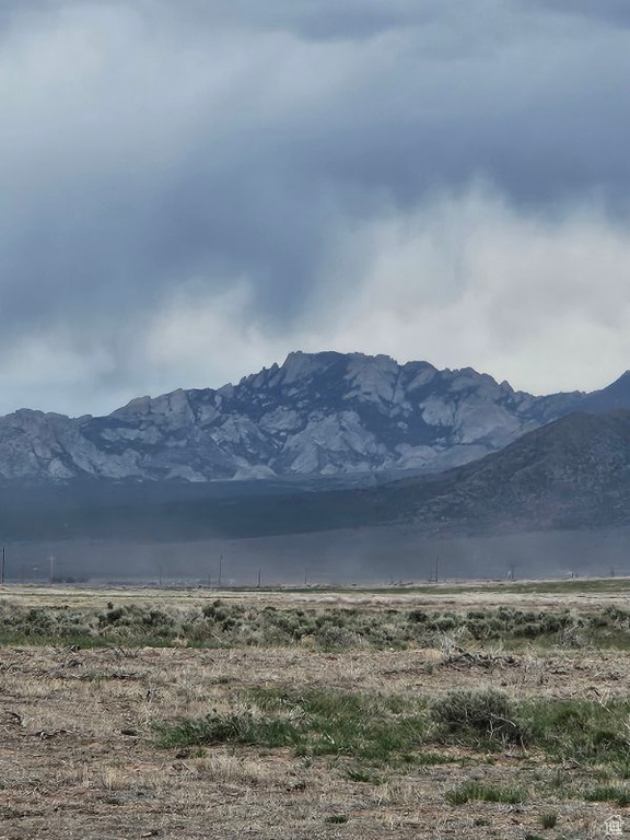 View of mountain background