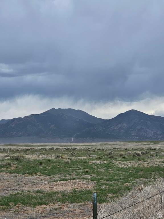 View of mountain backdrop