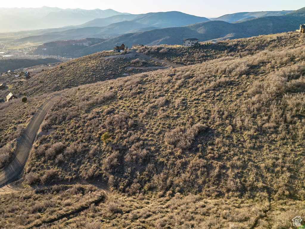 View of mountain backdrop