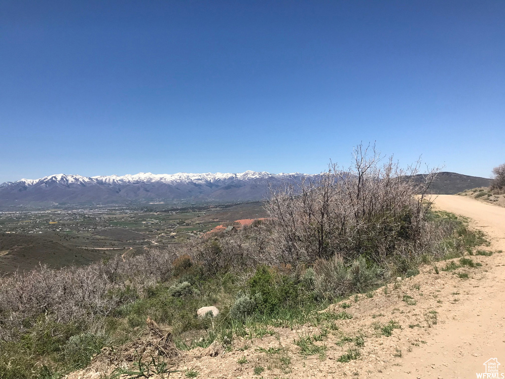 View of mountain backdrop