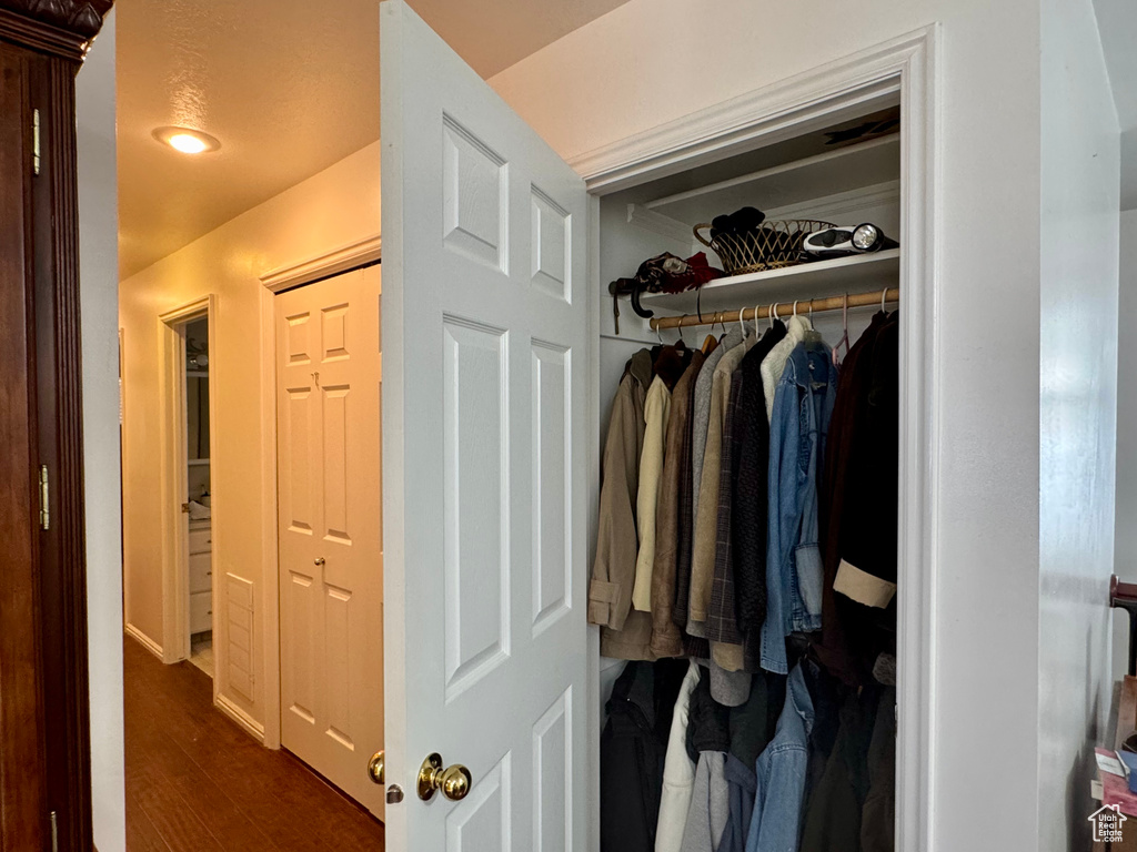 View of closet