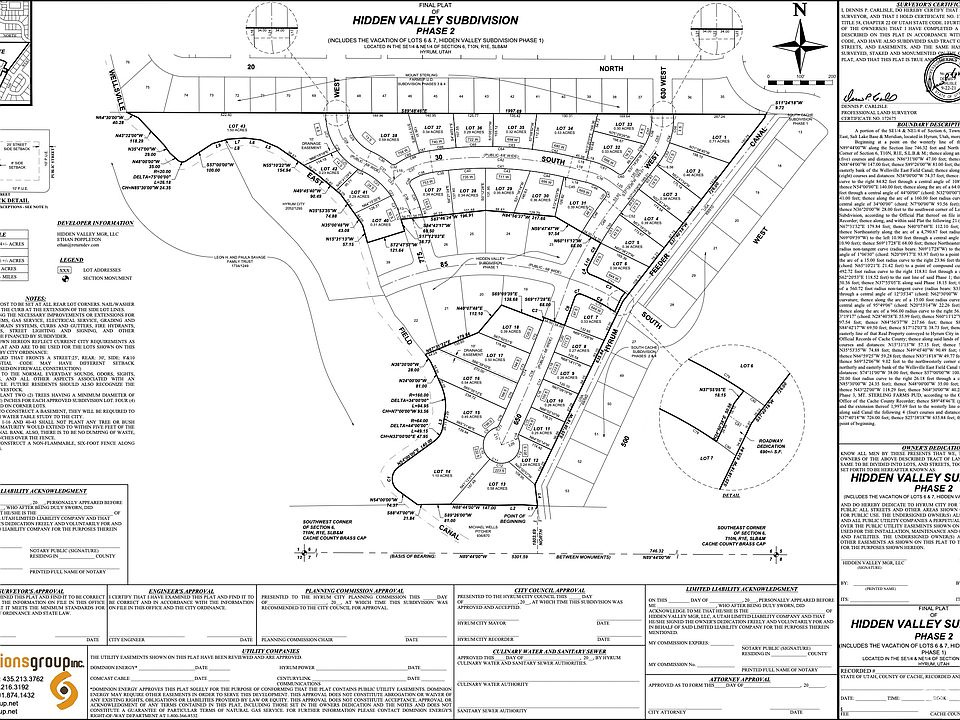 Parcel map