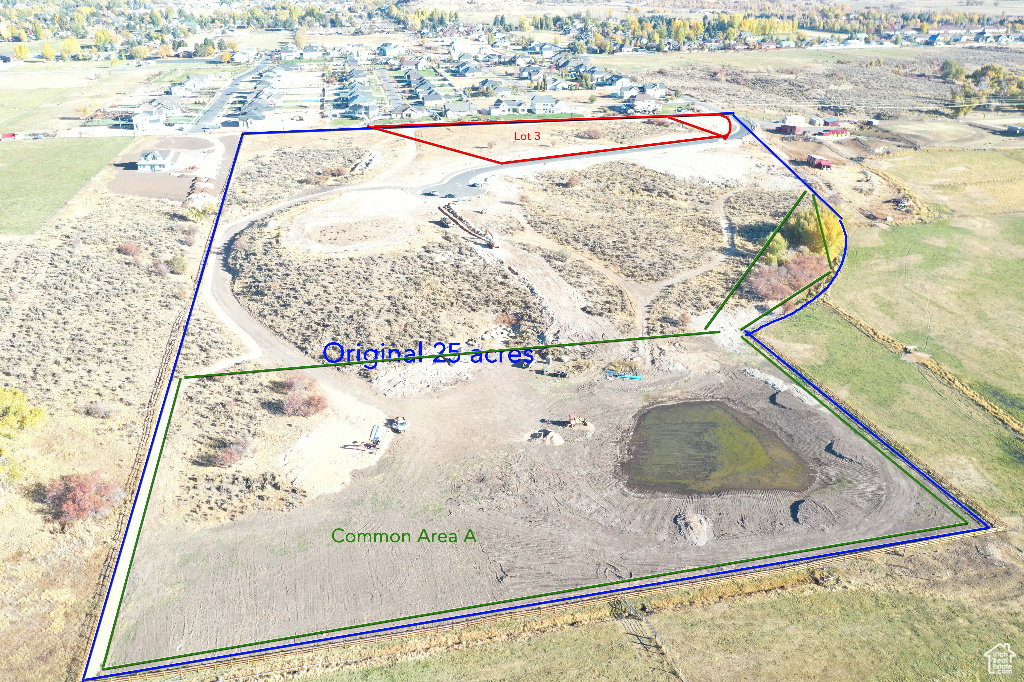 View of property location featuring property boundaries highlighted