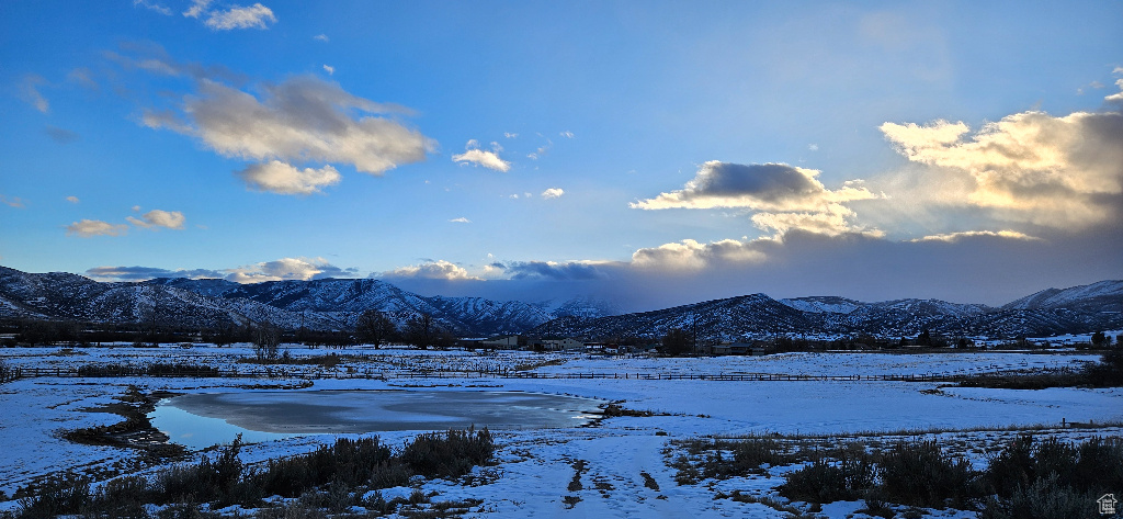 View of mountain backdrop