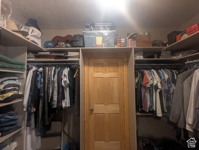 View of spacious closet