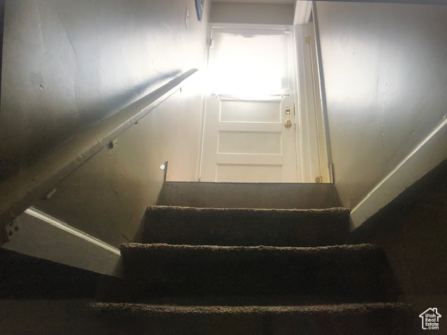 View of stairs