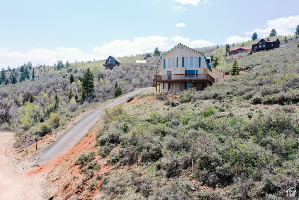 View of subject property
