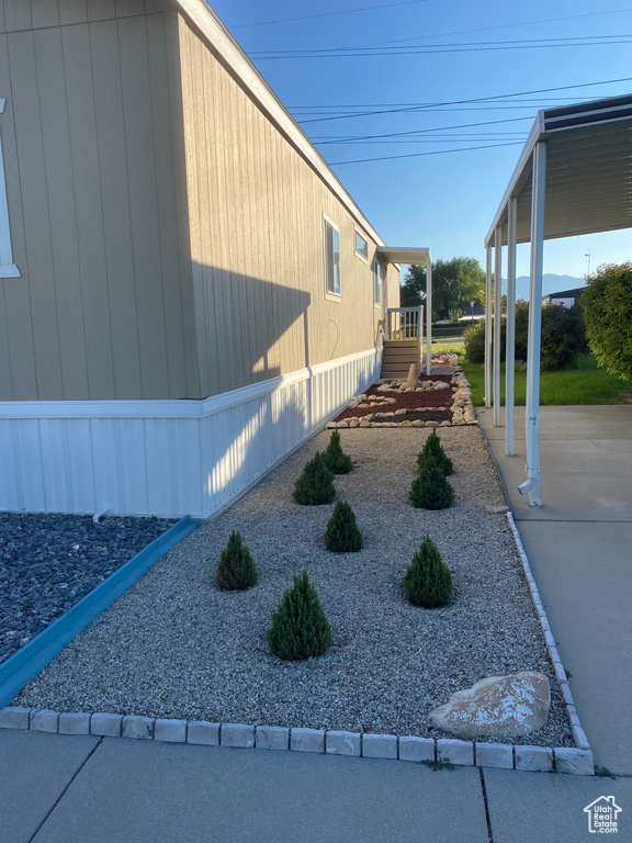 View of property exterior
