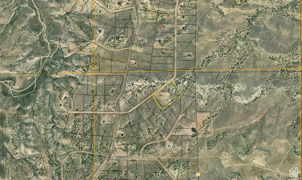 Map / location featuring property boundaries highlighted