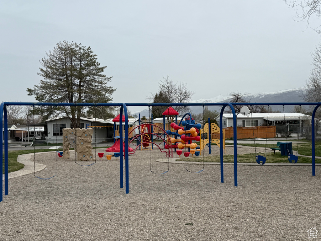View of community playground