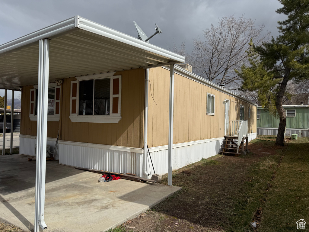View of property exterior