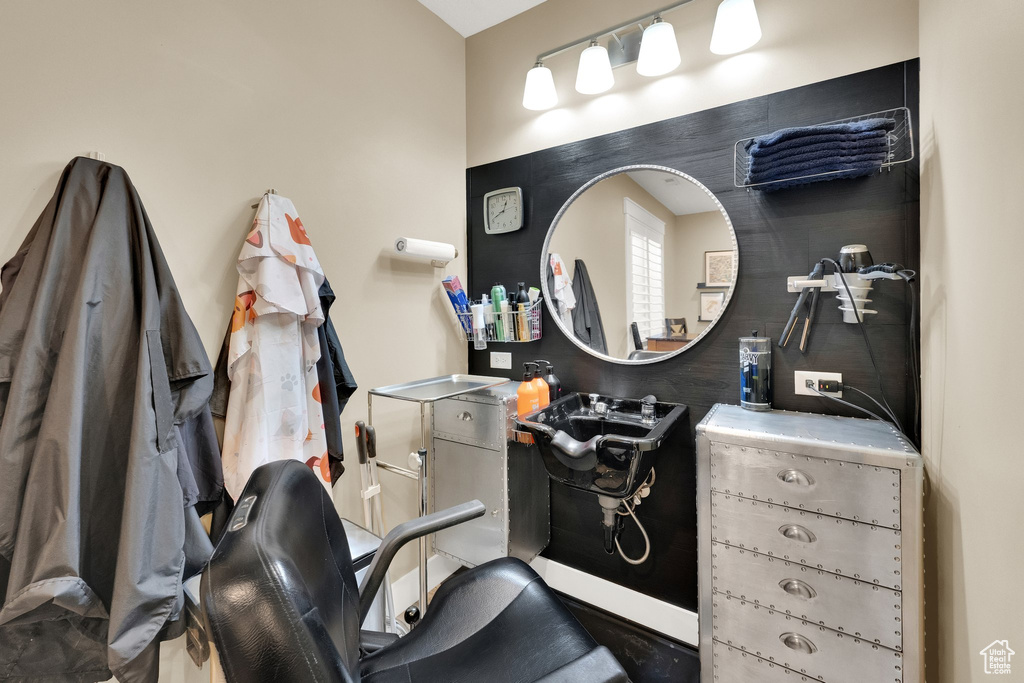 View of bathroom