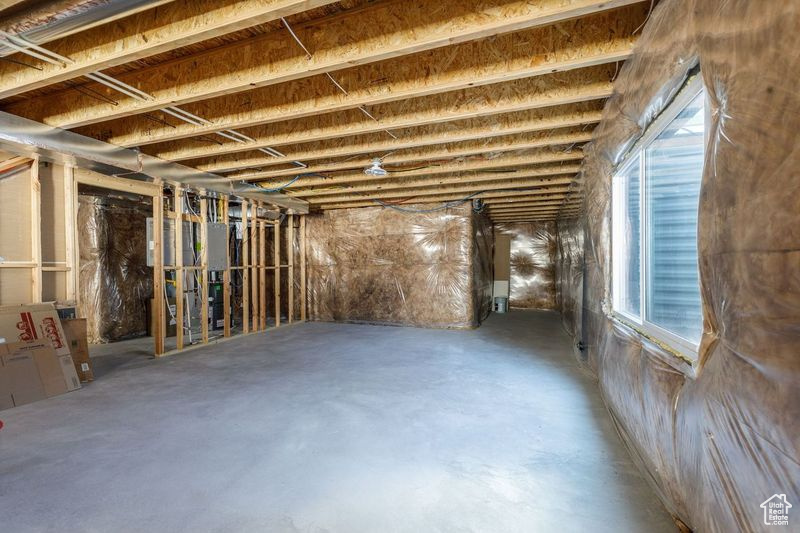 View of basement