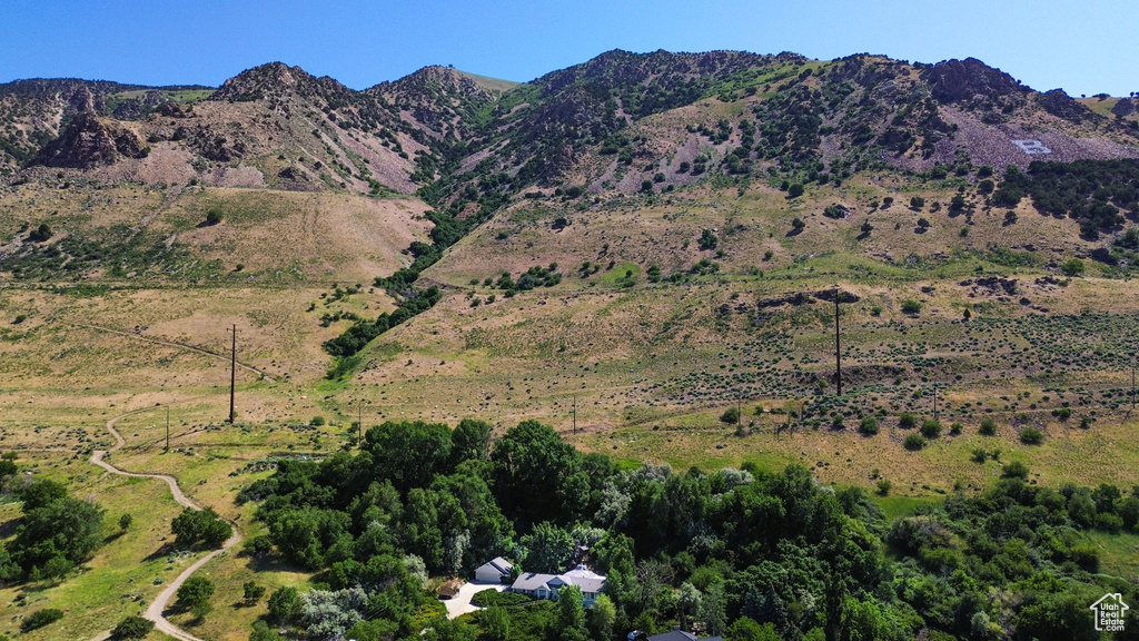 View of mountain backdrop