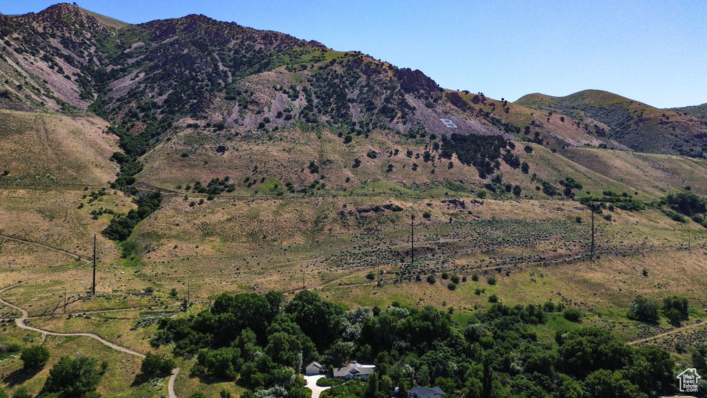 View of mountain backdrop