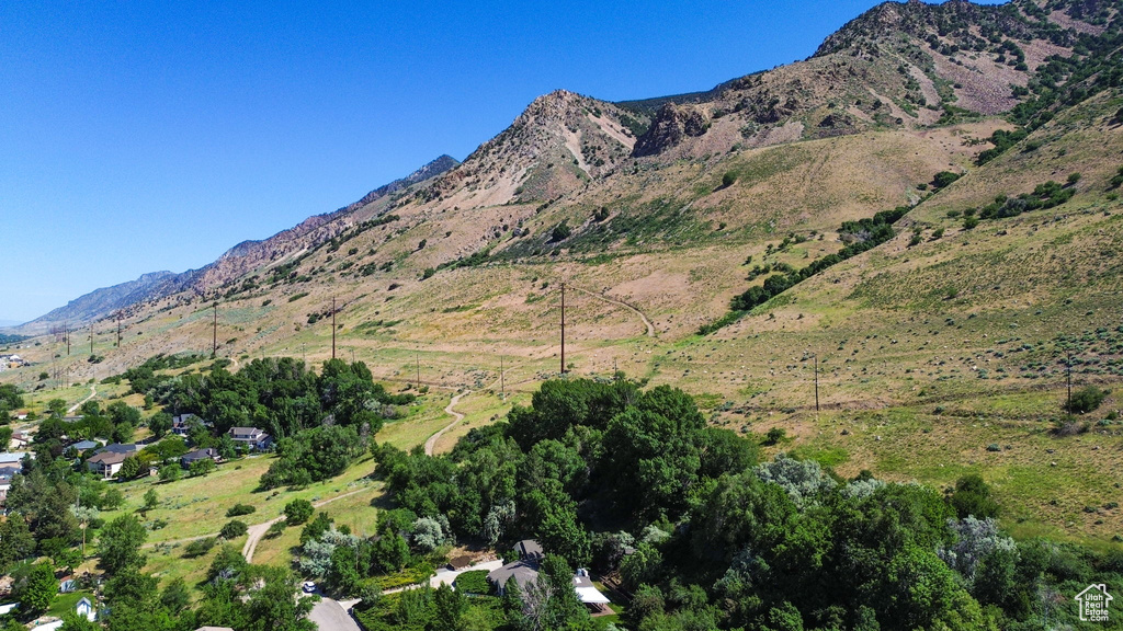 View of mountain backdrop