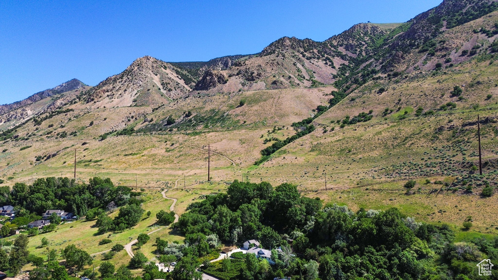 View of mountain backdrop