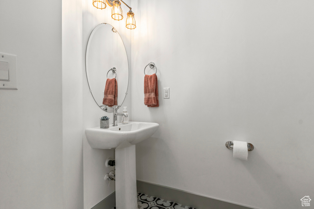 View of bathroom