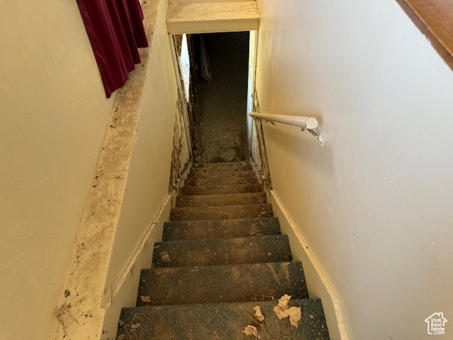 View of stairs