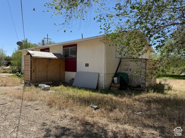 View of rear view of house