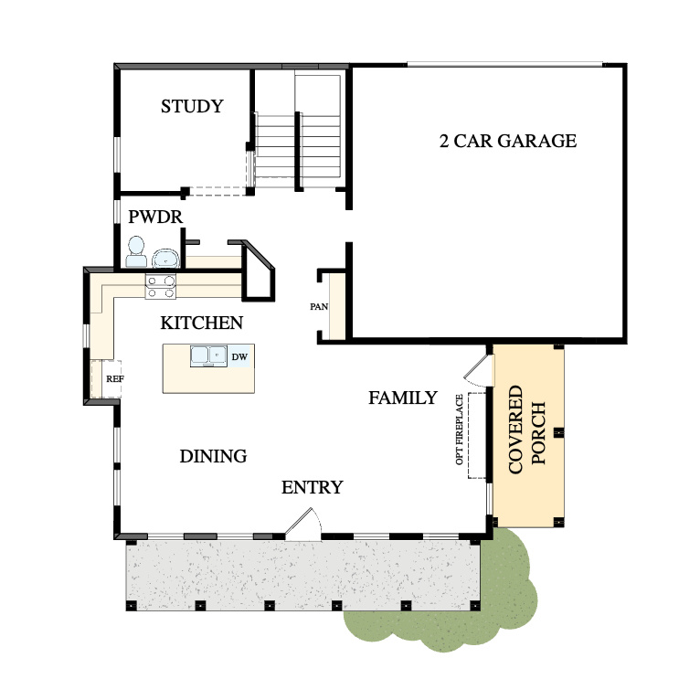 Floor plan / room layout