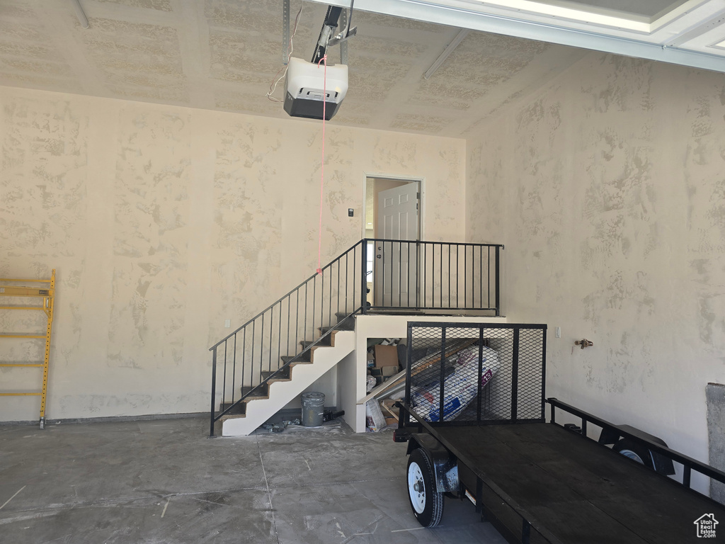 View of stairs