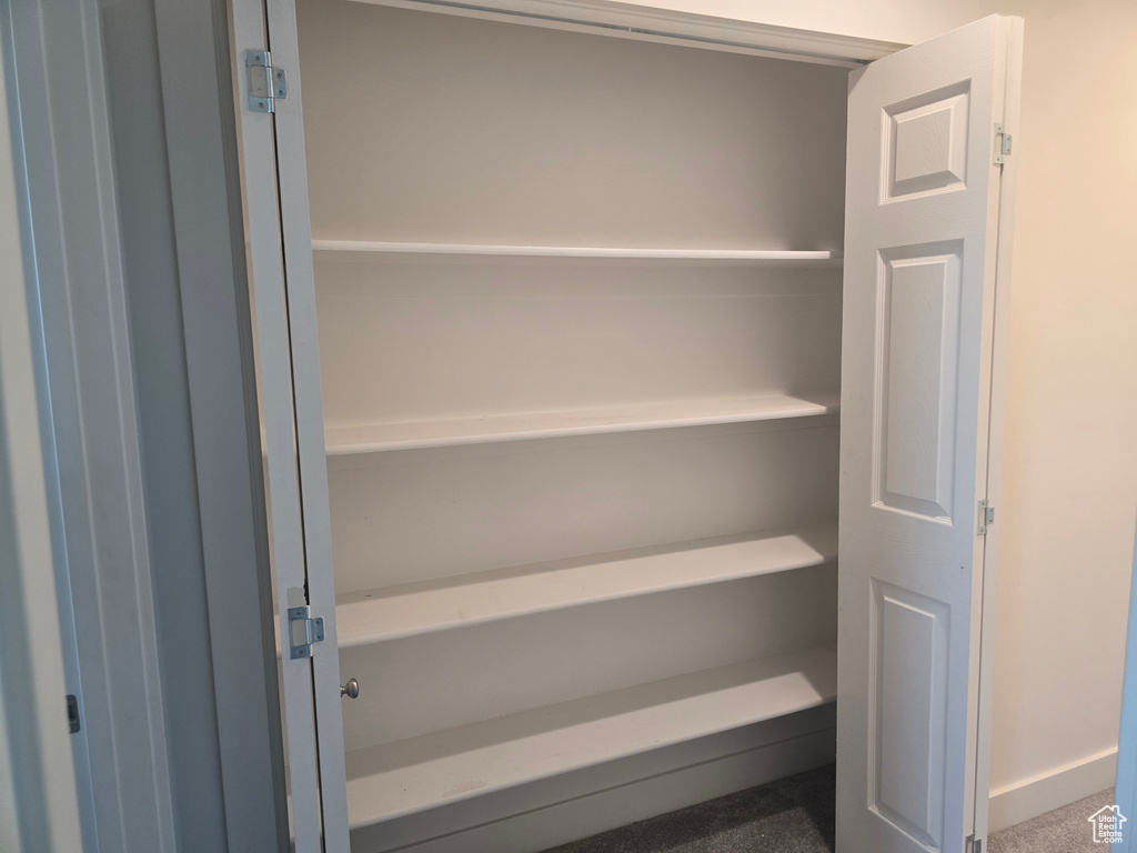 View of closet