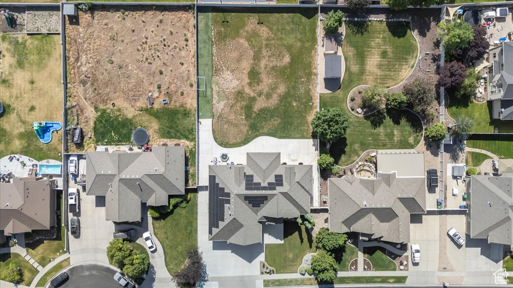 View of property location with nearby suburban area